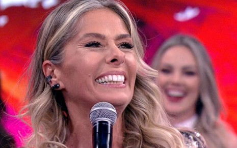 Adriane Galisteu durante sua apresentação no elenco da Dança dos Famosos de 2017 - Reprodução/Globo