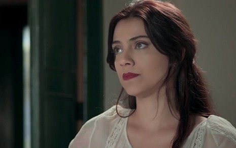 Letícia Persiles (Anita) em cena de Além do Tempo, novela das seis da Globo - Reprodução/TV Globo