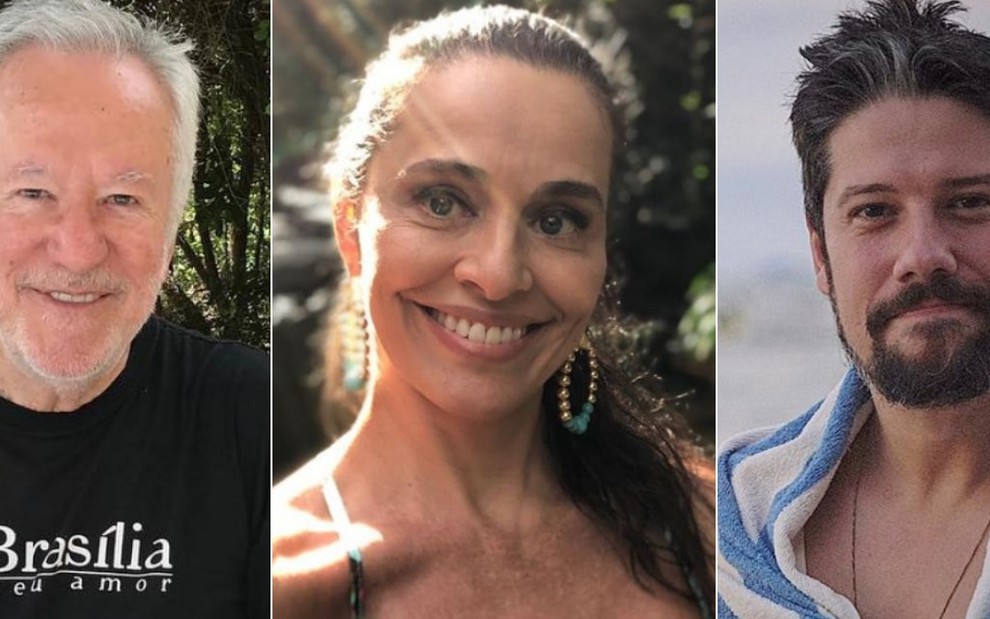 Os jornalistas Alexandre Garcia (à esq.), Carla Vilhena e Phelipe Siani encontraram alternativas fora da Globo - REPRODUÇÃO/INSTAGRAM