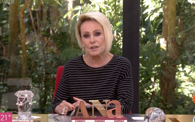 Ana Maria Braga na abertura do Mais Você desta terça-feira (28), apresentadora homenageia Gabriel Diniz - REPRODUÇÃO/TV GLOBO