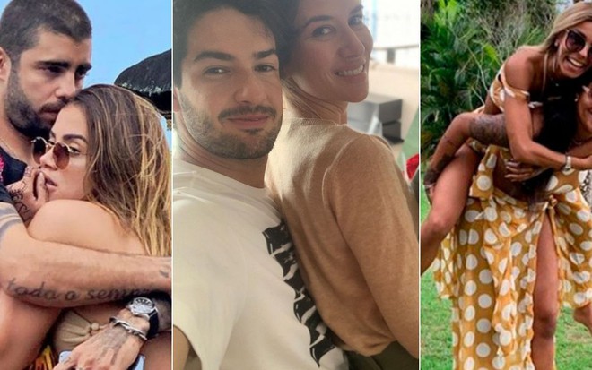 Anitta e Pedro Scooby, Rebeca Abravanel e Alexandre Pato, e Ludmilla e Brunna: casais que dão o que falar - REPRODUÇÃO/INSTAGRAM