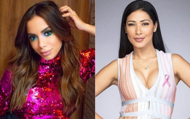 Anitta e Simaria romperam a amizade em 2017 após estourarem nas rádios com a música Loka - REPRODUÇÃO/INSTAGRAM