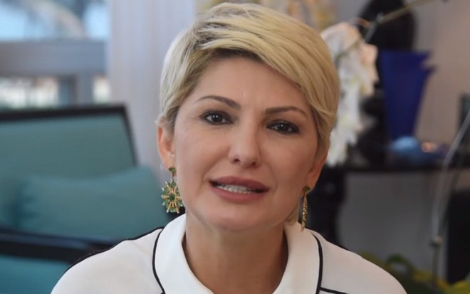 Antonia Fontenelle em vídeo publicado no seu canal do YouTube: apresentadora se envolveu em polêmica - REPRODUÇÃO/YOUTUBE