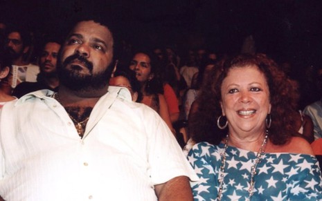 Beth Carvalho e Arlindo Cruz: cantora queria prestar homenagem em vida para sambista que ajudou - DIVULGAÇÃO/GLOBO