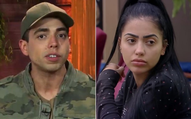 Monatgem com Lucas Selfie e MC Mirella em A Fazenda 12