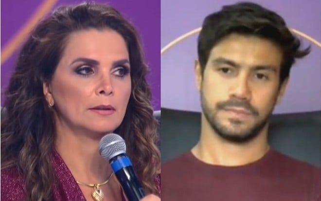 Montagem com Luiza Ambiel e Mariano