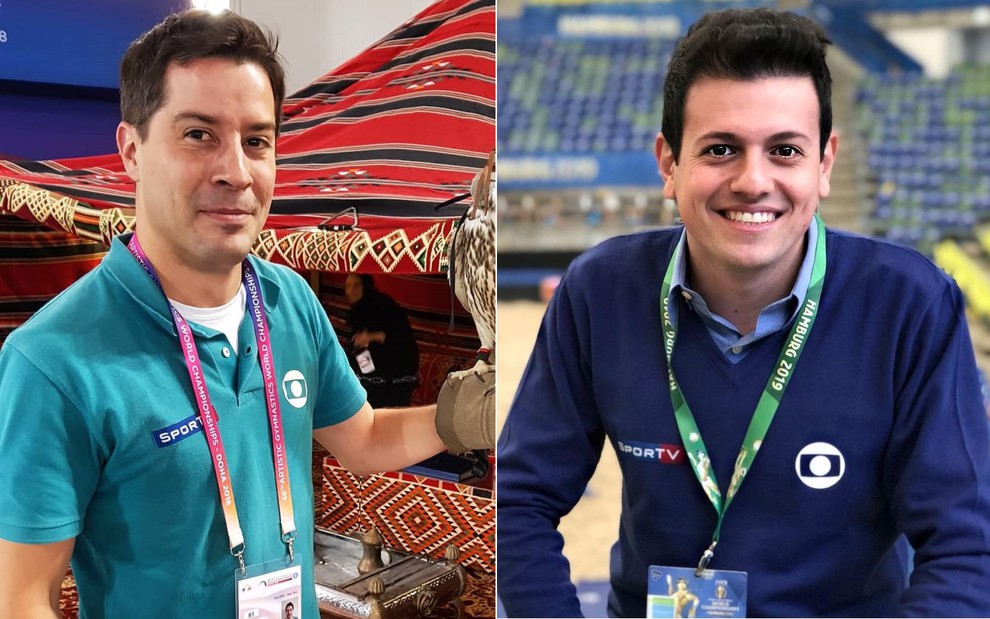 Anselmo Caparica e Thiago Crespo deixaram o Esporte da Globo para reforçar equipe do SP1