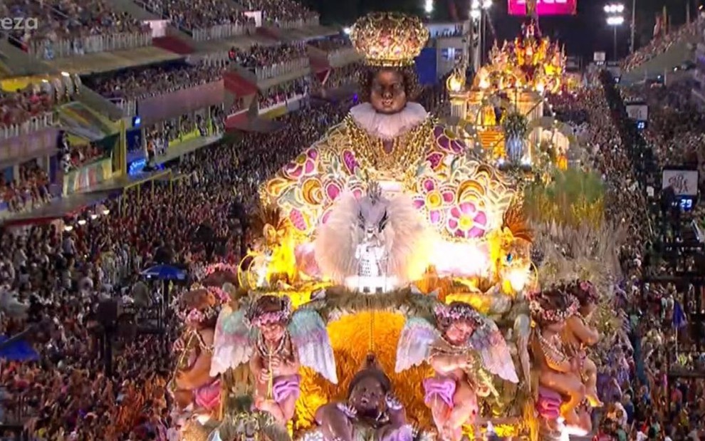 Desfile da Mangueira no Carnaval 2020: apuração do Grupo Especial do Rio de Janeiro acontece nesta quarta (26)