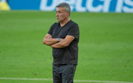 Técnico do Flamengo, Domènec Torrent comanda o Rubro-Negro em jogo do Campeonato Brasileiro