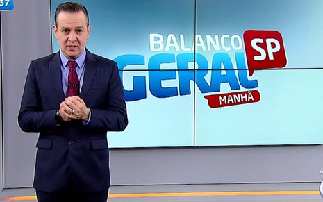 Celso Zucatelli apresenta o Balanço Geral Manhã SP, da Record