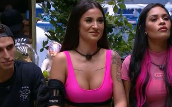 Felipe Prior, Bianca Andrade e Flayslane Raiana disputaram o quinto paredão do BBB20