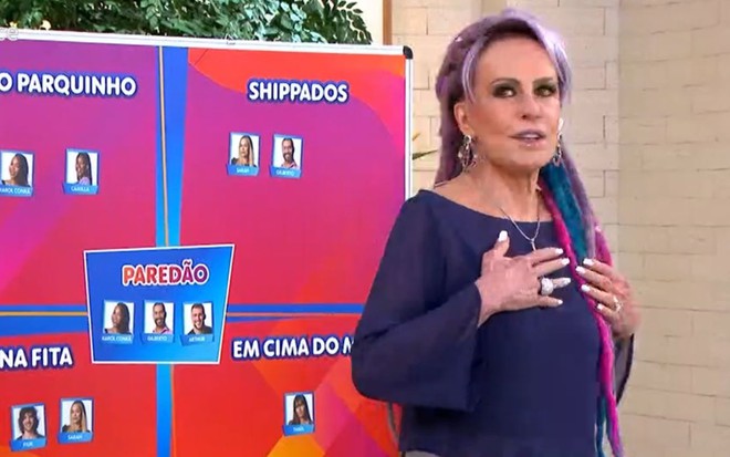 Imagem de Ana Maria Braga apresentando o Mais Você