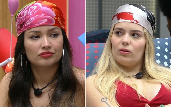 Montagem com Juliette Freire e Viih Tube no BBB21