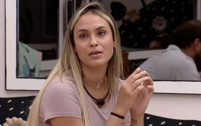 Imagem de Sarah Andrade no quarto cordel do BBB21