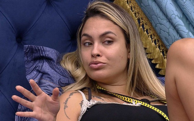 Imagem de Sarah Andrade no quarto do líder do BBB21