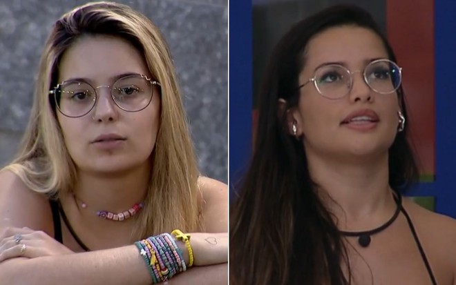 Montagem com Viih Tube e Juliette Freire no BBB21