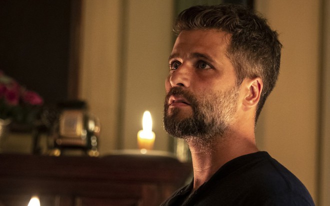 O ator Bruno Gagliasso em cena da novela O Sétimo Guardião