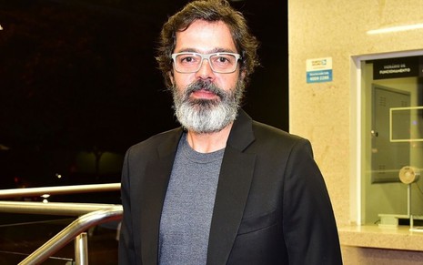 Bruno Mazzeo posa no teatro Sérgio Porto, no Rio de Janeiro, em 17 de fevereiro de 2020