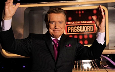 Regis Philbin na época em que apresentou o Million Dollar Password (2008-2009)