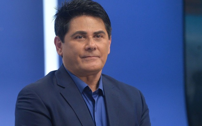 Cesar Filho em evento na Record, em São Paulo, em fevereiro de 2020