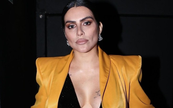 Cleo na premiação Web WME Awards, em São Paulo, em dezembro de 2019