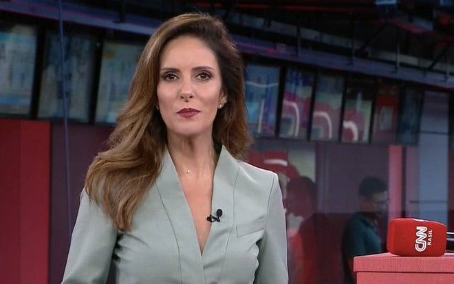 A jornalista Monalisa Perrone no Expresso CNN