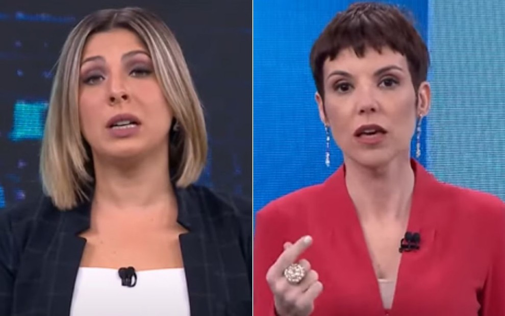 Daniela Lima e Gloria Vanique no CNN 360º