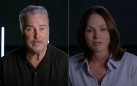 William Petersen e Jorja Fox no teaser de apresentação de CSI: Vegas