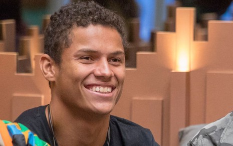 Danrley Ferreira durante participação do Big Brother Brasil 19