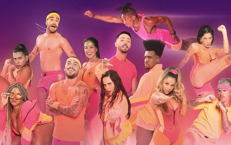 Participantes do De Férias com o Ex Brasil: Celebs 2, reality show da MTV que estreou em 8 de abril