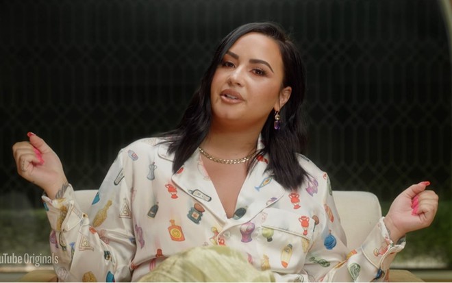 Demi Lovato em cena do documentário Dancing With the Devil