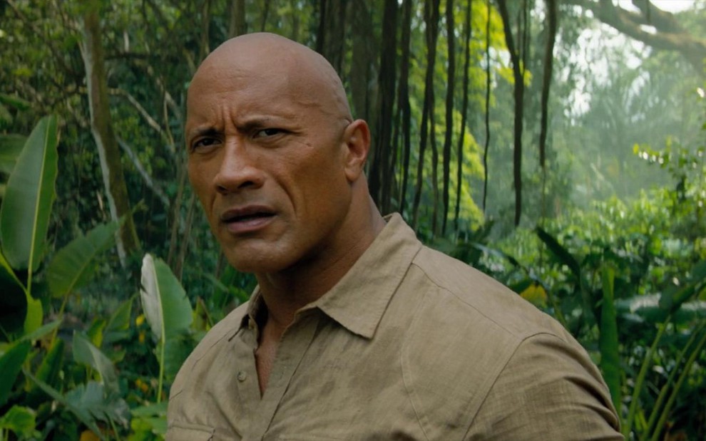 Dwayne "The Rock" Johnson em cena de Jumanji - Próxima Fase (2019)