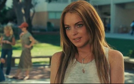 Lindsay Lohan em cena do filme Ela É a Poderosa (2007)