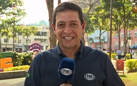Fernando Caetano, ex-repórter do grupo Disney, em reportagem