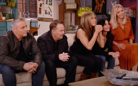 Elenco de Friends reunido no especial da HBO Max