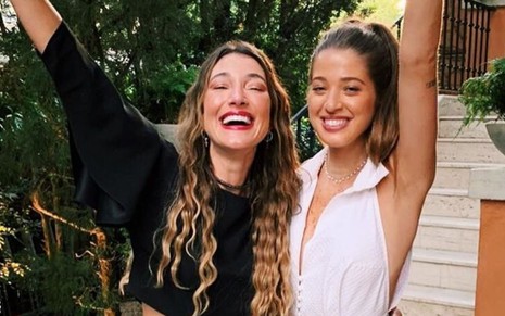 Marcella Minelli e Gabriela Pugliesi em foto no Instagram em 1º de dezembro de 2019