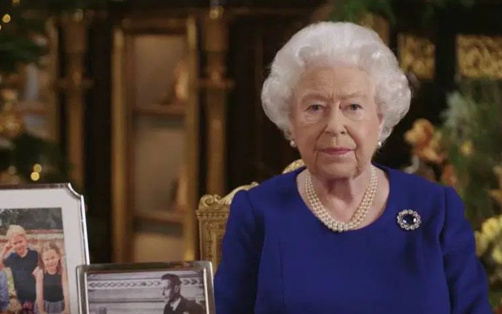 A rainha Elizabeth em seu pronunciamento de Natal de 2019