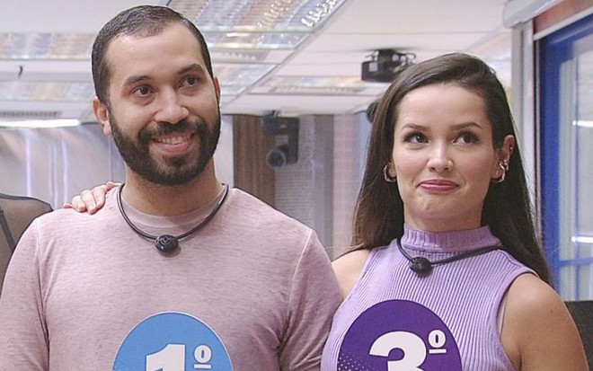 Gilberto Nogueira e Juliette Freire no Big Brother Brasil 21; brother foi alvo de homofobia - REPRODUÇÃO/GLOBO