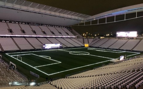 Imagem da Neo Química Arena, estádio do Corinthians