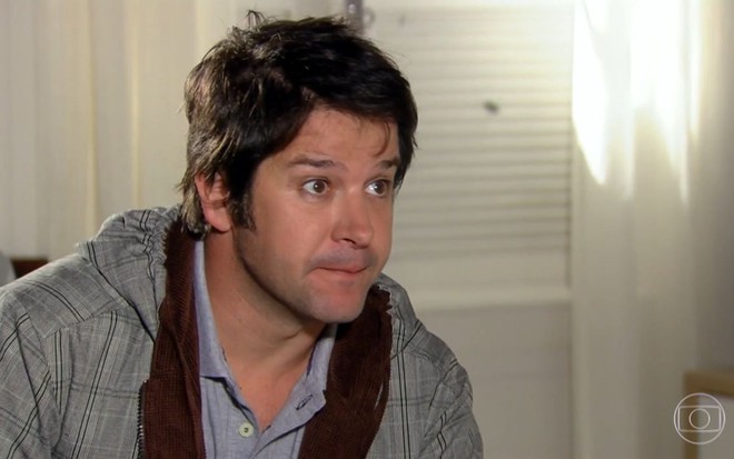 O personagem Victor Valentim (Murilo Benício) em cena de Ti Ti Ti na Globo