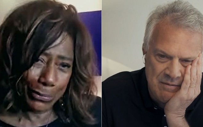 Gloria Maria em entrevista para o Conversa com Bial, na Globo, na madrugada de terça-feira (19)