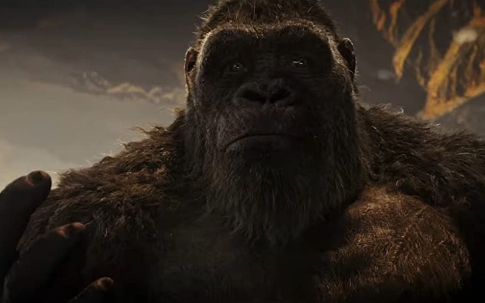 King Kong em cena do filme Godzilla vs. Kong