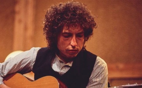 O cantor e compositor Bob Dylan em foto publicada no Instagram