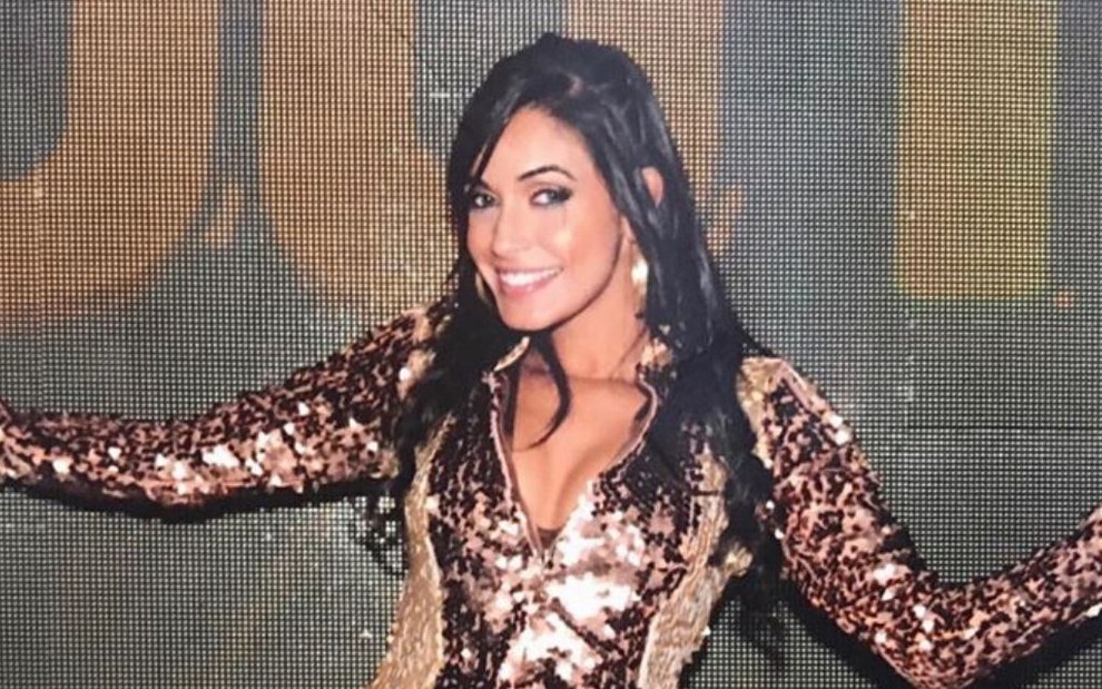 A ex-bailarina do Domingão do Faustão Daya Luz em foto publicada no Instagram