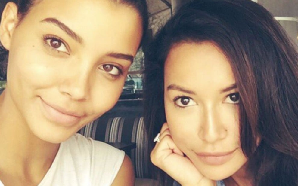 A modelo Nickayla River com a atriz e sua irmã Naya Rivera em foto publicada no Instagram