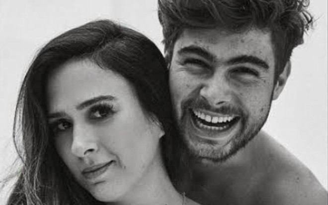 Tatá Werneck e Rafa Vitti em foto publicada no Instagram