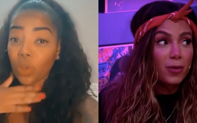 Reprodução de imagem de Ludmilla e Anitta