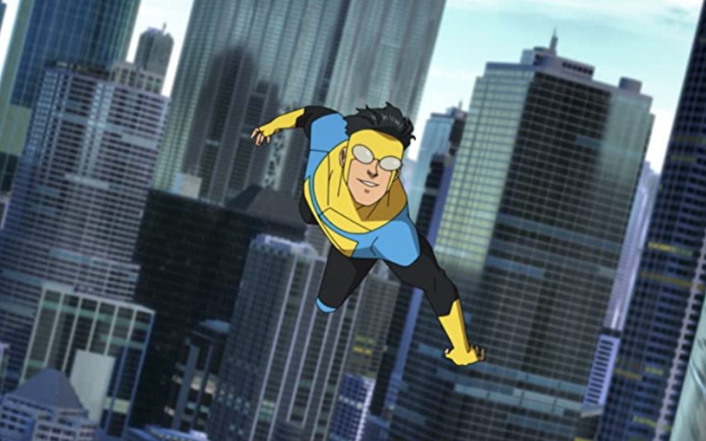 Imagem do personagem Mark Grayson na série Invincible