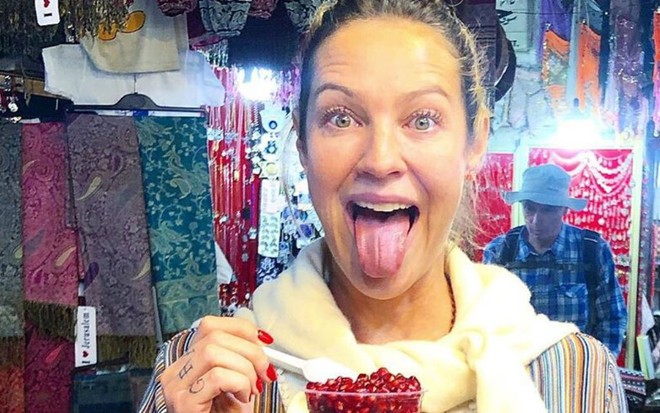 A apresentadora Luana Piovani em post publicado em seu Instagram