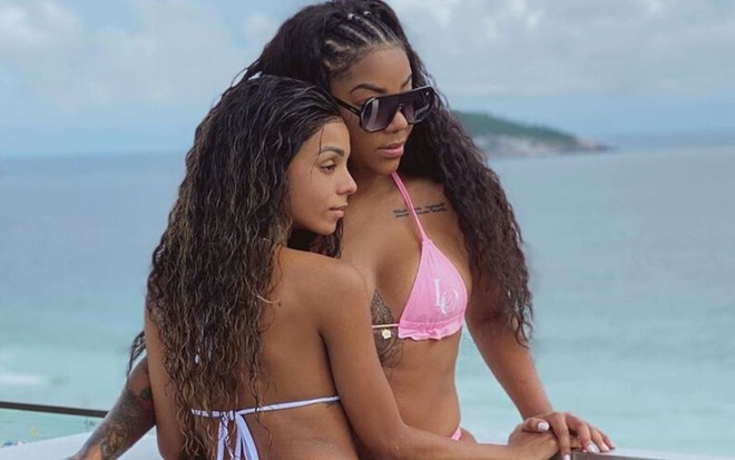 Ludmilla e Brunna Gonçalves em foto publicada no Instagram em 2 de fevereiro de 2020
